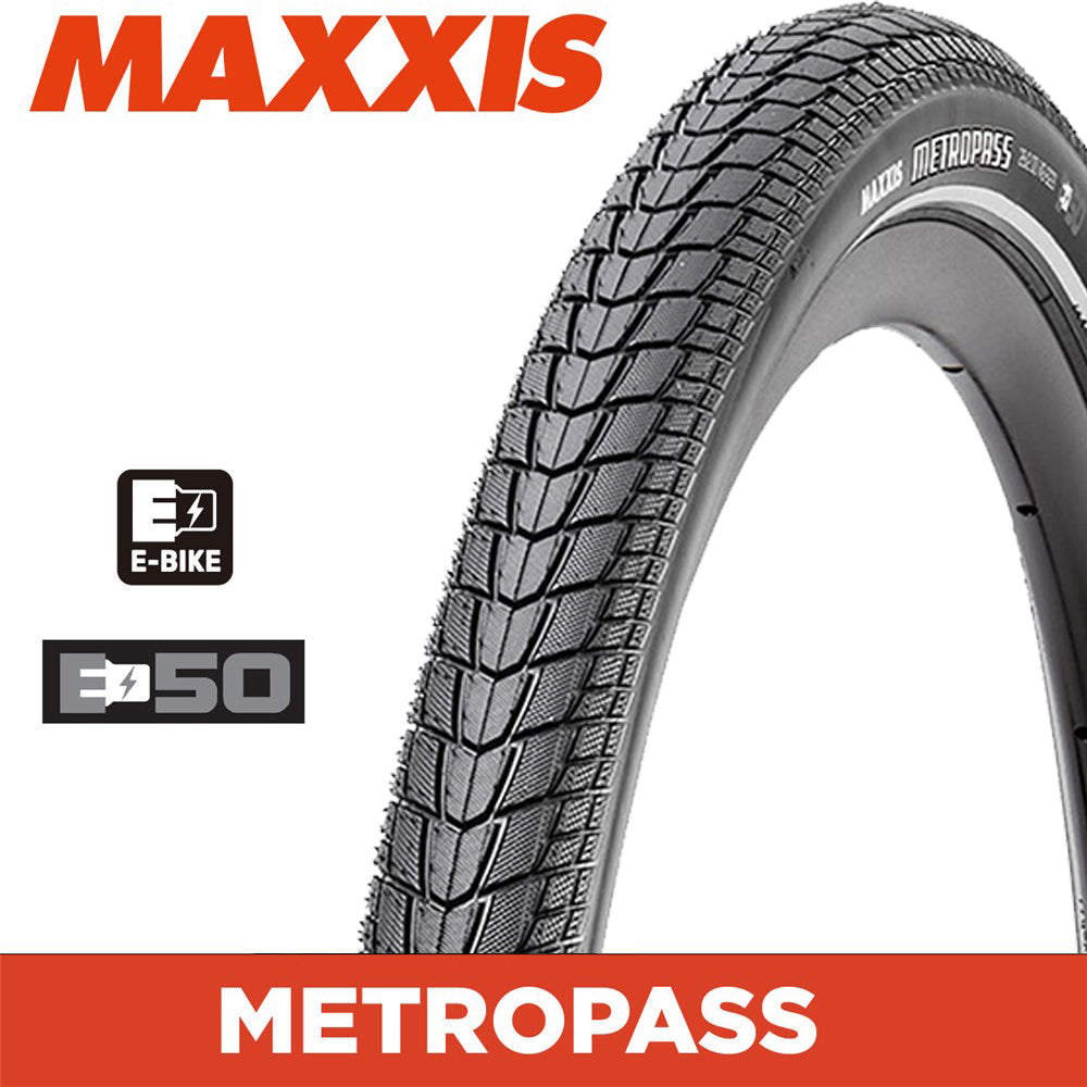 Maxxis Metropass Commuter Cargo - 27.5x2.0 (49-584) E-50 90kg Load ...