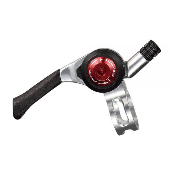 Microshift R8 Shifters Microshift Thumb Shifter - R8 SL-T08 - 2/3 x 8 Speed - Pair (Shimano ...