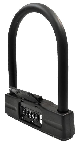 Unipark Lock Park Lock Collingwood - 5 digit Combo U-Lock - L210mm x W172mm only ...